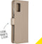 Accezz Hoesje Geschikt voor Samsung Galaxy A71 Hoesje Met Pasjeshouder - Accezz Wallet Softcase Bookcase - goud