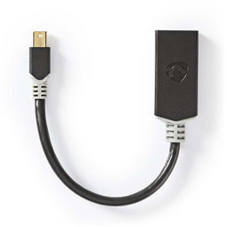 Nedis CCBP37654AT02 - Mini DisplayPort naar HDMI Adapter - 20cm - Grijs