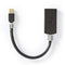 Nedis CCBP37654AT02 - Mini DisplayPort naar HDMI Adapter - 20cm - Grijs