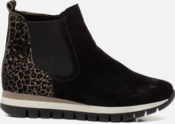 Gabor 96.451 - Chelsea boots - Suède - Zwart - Maat 40.5