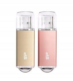 Silicon Power ULTIMA - USB 2.0 Flash Drive - 2 x 16GB Snel - Spacegrijs en zwart (2 stuks)