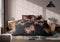 Refined Dekbedovertrek Ripoli - Zwart - Dekbedovertrek 240x200/220cm - Lits Jumeaux - 100% katoen satijn