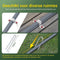 SoBuy KLS11-K - Tuinschuur - Waterdicht - Zilver - 120x176x163 cm