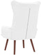 vidaXL Fauteuil - Kunstleer - 69 x 74 x 93 cm - Wit