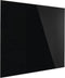 Magnetoplan Design Glass Magnett Tafel Glazen bord - 80x60cm - Zwart - Glas - Frameless