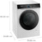 Siemens WG56B2A7NL - Wasmachine - Intelligent Dosing - SpeedPerfect - Smart bediening