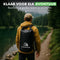 Travelhawk Drybag - Waterdichte Tas - 20 L - Zwart