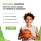 Mini Basketbal Set - Inclusief Bal & Pomp - Indoor - 46x30 cm - Rood Wit Zwart