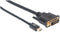 Manhattan 152150 - DisplayPort naar DVI-D Adapterkabel - 180 cm - Zwart