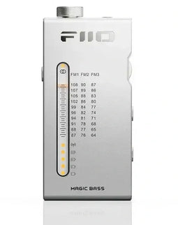 FiiO RR11 - Draagbare Stereo Radio - Retro ontwerp - Zilver