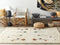 HUSUNLU - Modern vloerkleed - Beige - 160 x 230 cm - Wol