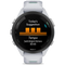 Garmin Forerunner 265S 42 mm wit/zwart met een wit/groene siliconen polsband