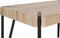 CAMBELL - Eettafel - Lichte houtkleur - 80 x 130 cm - MDF