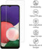 Selencia Galaxy A22 (5G) - Gehard Glas Screenprotector - 9H krasbestendig