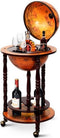 Zenzee - Globebar - Wijnrek - Retro-look - Bruin