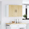 vidaXL - Keukenwandkast - Lucca - bewerkt - hout - sonoma - eikenkleurig
