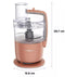 Kenwood MultiPro Go FDP22.130RD - Foodprocessor - 1.3L mengkom - Roze