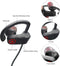 Draadloze in-ear Bluetooth oordopjes, Sport headset - Wireless Headset - zwart/rood U8