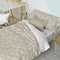 Happy Friday Duvet cover set 2 pieces Clouds beige 155x220 cm (Single) Beige
