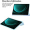 imoshion Tablet Hoes - Geschikt voor Samsung Galaxy Tab S9 11.0 inch Plus / Galaxy Tab S9 11.0 inch FE Plus / Galaxy Tab S10 Plus - Trifold Hardcase Bookcase - Lichtblauw