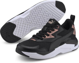 PUMA X-Ray Lite Metallic - Lage sneakers - Metallic accenten - Puma Black-Rose Gold - Maat 41