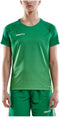 Craft Pro Control Stripe Shirt - Korte Mouw - Ergonomisch ontwerp met mesh-panelen - Groen (M)