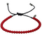 VirtuMade Sustainable bead Bracelets for men and women - Red