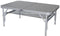 Eurotrail Monnai - Campingtafel - Verstelbaar 70/33 cm - Aluminium 90 x 60 cm