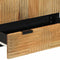 vidaXL - Hoge - kast - 60x33x100 - cm - massief - mango - bruin