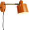 Dyberg Larsen Ocean - Wandlamp - Verstelbaar - Oranje/Messing
