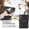 Accezz Tablet Hoes Geschikt voor Samsung Galaxy Tab S9 - Accezz Rugged Backcover Shoulder Strap - Zwart