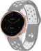 imoshion Siliconen sport bandje - Universeel 18 mm aansluiting - Grijs / Wit