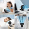 Vulpes Goods® Handventilator PRO - 3in1 Draagbaar - Oplaadbaar USB Ventilator - 4000 mAh - 5 Snelheden - Opvouwbaar Design - Zwart