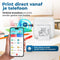Gatson Mini Printer - Mobiele Fotoprinter - 300DPI - 14 Rollen Papier + 5 Kleurpennen - Wit