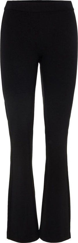 VERO MODA VMKAMMA MW FLARED JERSEY PANT - Dames Broeken - Mid waist - Flared fit - Maat XL X L34