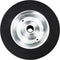 vidaXL - Wiel - voor - stuurwiel - Ø20x5 - cm - massief - rubber - en - staal