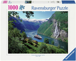 Ravensburger 120004752 - Puzzel - 1000 stukjes Noors fjord - Multicolor