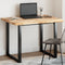 vidaXL - Tafelblad - rechthoekig - 100x80x4 - cm - massief - acaciahout