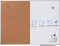 Legamaster ECONOMY combibord 90x120cm