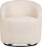 Draaifauteuil DAVIK Bouclé Beige