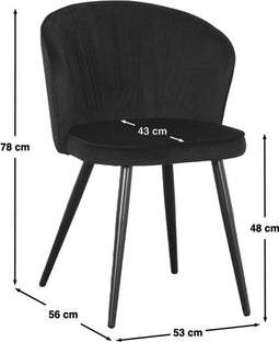 Pole to Pole - River stoel - Parel Wit - Set van 2