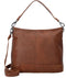 Leren Schoudertas Cognac Amelia
