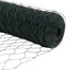 vidaXL - Hexagon - Tuinafsluiting - Groen - 1.6x50 - m - Staal