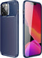 iMoshion Hoesje Geschikt voor iPhone 14 Pro Max Hoesje Siliconen - iMoshion Carbon Softcase Backcover - Blauw