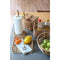 Bestekmand DKD Home Decor Bruin Ijzer 20 x 10 x 12 cm