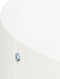 vidaXL - Tuinplanten - 5 - stuks - Wit - 40x40x20 - cm - Staal