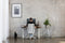 Oakywood Desk Shelf - Massief Walnoot / Zwart - Echt Hout Dual Monitor Standaard Beeldschermverhoger Clean Desk Ergonomisch Stijlvol