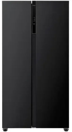 Frilec BONNSBS-680-040CB - Amerikaanse Koelkast - 595L - Zwart