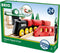 BRIO - 33028 - Klassieke treinset met houten details - Rood