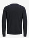 JACK & JONES JPRCCHOWELL KNIT CREW NECK STYD AW24 - Herentrui - Ribgebreid - Ronde Hals - Blauw